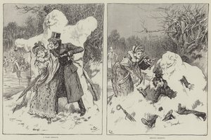 Escenas de Invierno de Gordon Frederick Browne